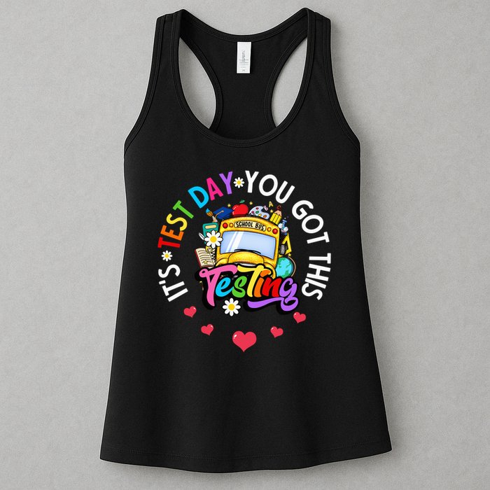Testing Motivation Student Teacher Its Test Day You Got This Womens Tank Top