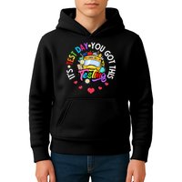 Testing Motivation Student Teacher Its Test Day You Got This Kids Hoodie