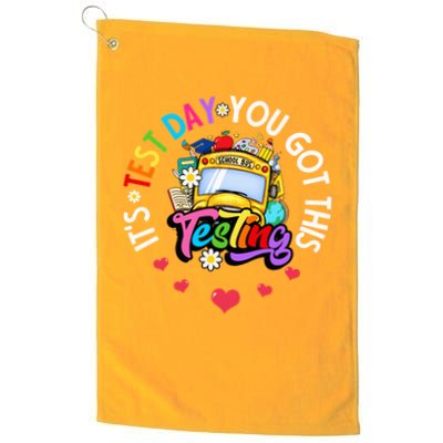 Testing Motivation Student Teacher Its Test Day You Got This Golf Towel