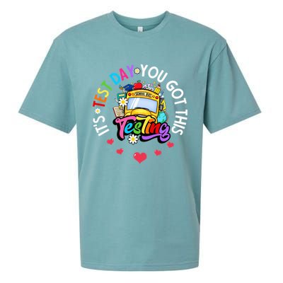 Testing Motivation Student Teacher Its Test Day You Got This Sueded Cloud Jersey T-Shirt