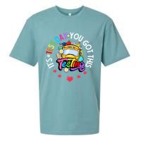 Testing Motivation Student Teacher Its Test Day You Got This Sueded Cloud Jersey T-Shirt