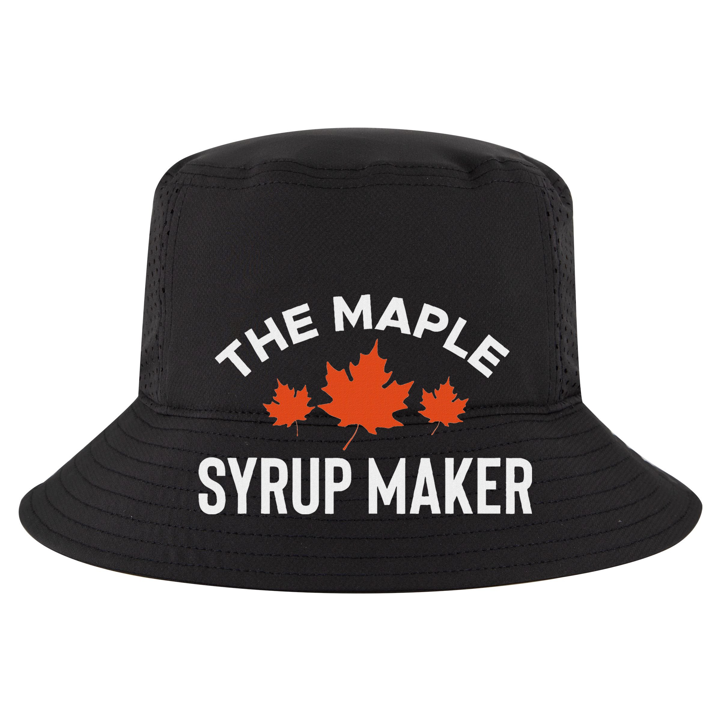 The Maple Syrup Maker 7 Panel Mesh Trucker Snapback Hat