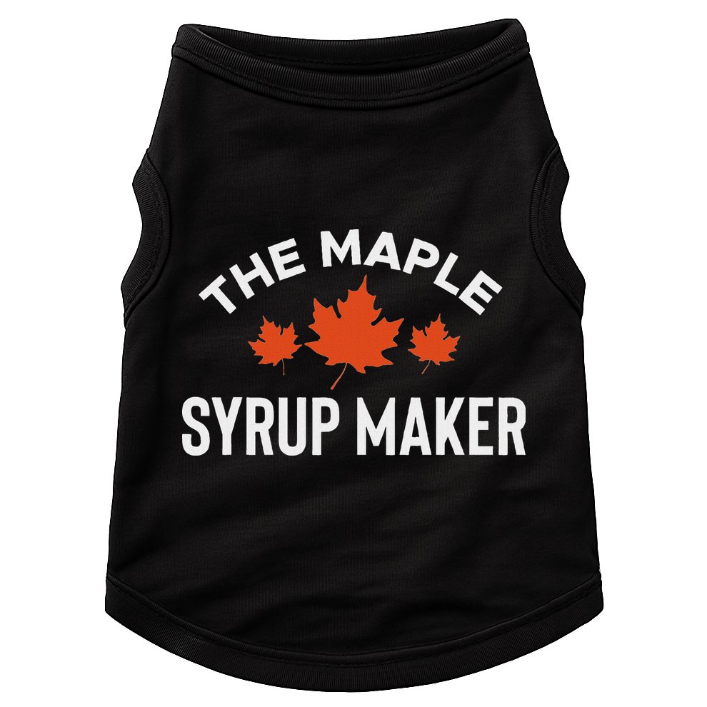 The Maple Syrup Maker Doggie Tank