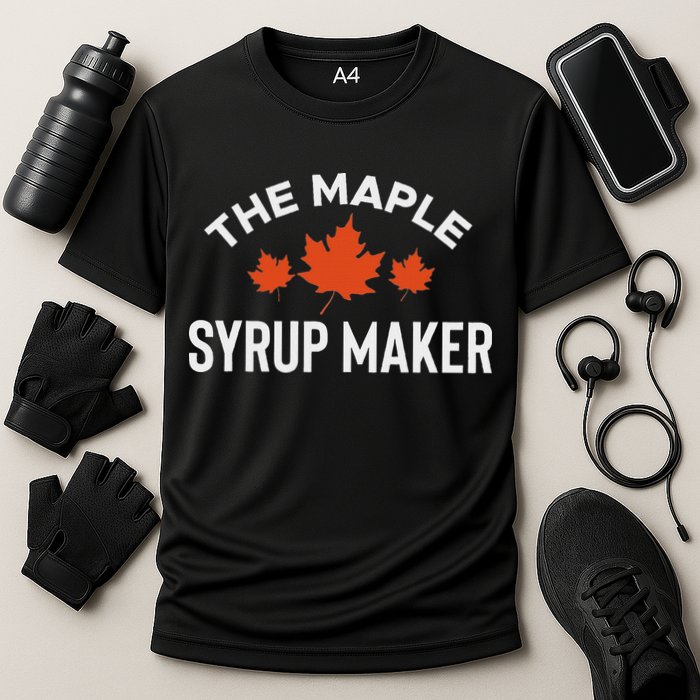 The Maple Syrup Maker Cooling Performance Crew T-Shirt