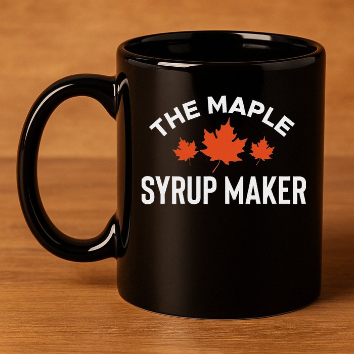 The Maple Syrup Maker 11oz C Handle Ceramic Mug