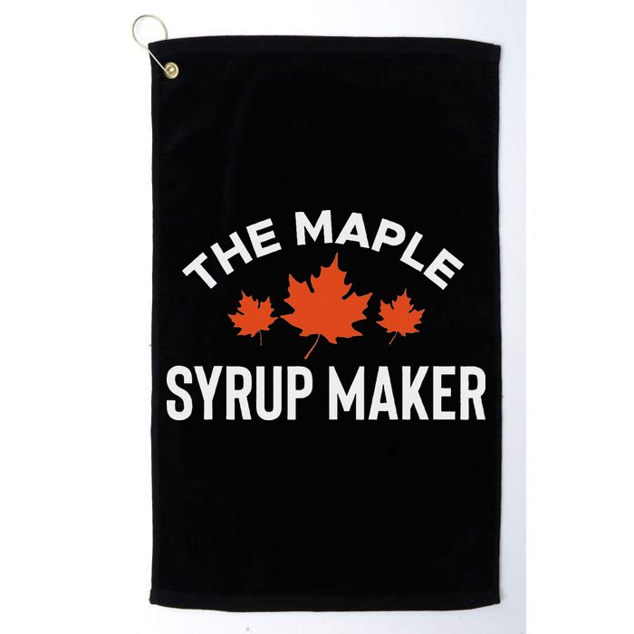 The Maple Syrup Maker Golf Towel