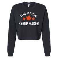 The Maple Syrup Maker Cropped Pullover Crew