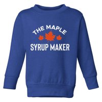 The Maple Syrup Maker Toddler Sweatshirt