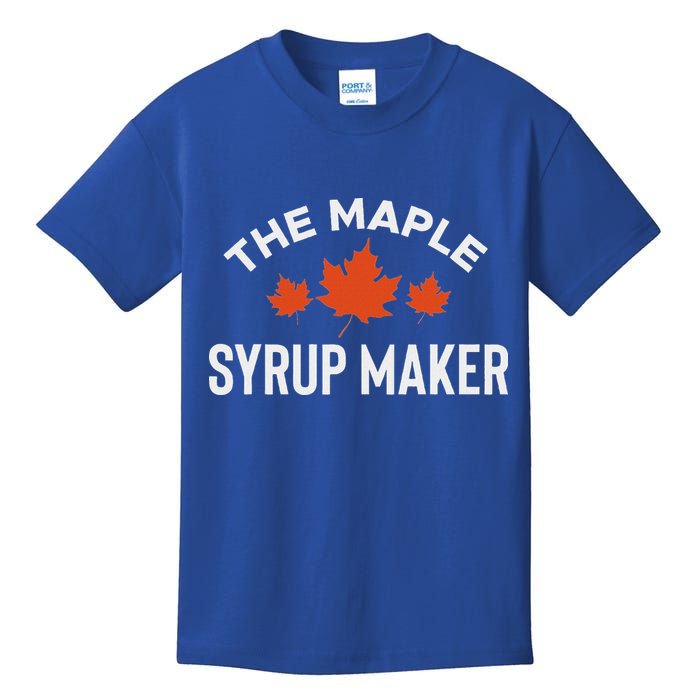 The Maple Syrup Maker Kids T-Shirt