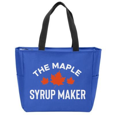 The Maple Syrup Maker Zip Tote Bag