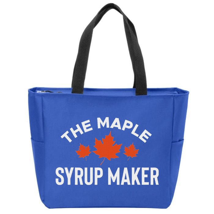 The Maple Syrup Maker Zip Tote Bag