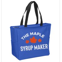The Maple Syrup Maker Zip Tote Bag
