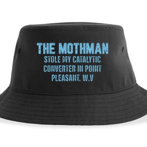 The Mothman Stole My Catalytic Converter In Point Sustainable Bucket Hat