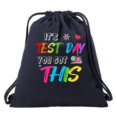 Testing Motivation Student Teacher Its Test Day You Got This Drawstring Bag