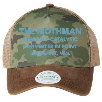The Mothman Stole My Catalytic Converter In Point Pleasant Legacy Tie Dye Trucker Hat