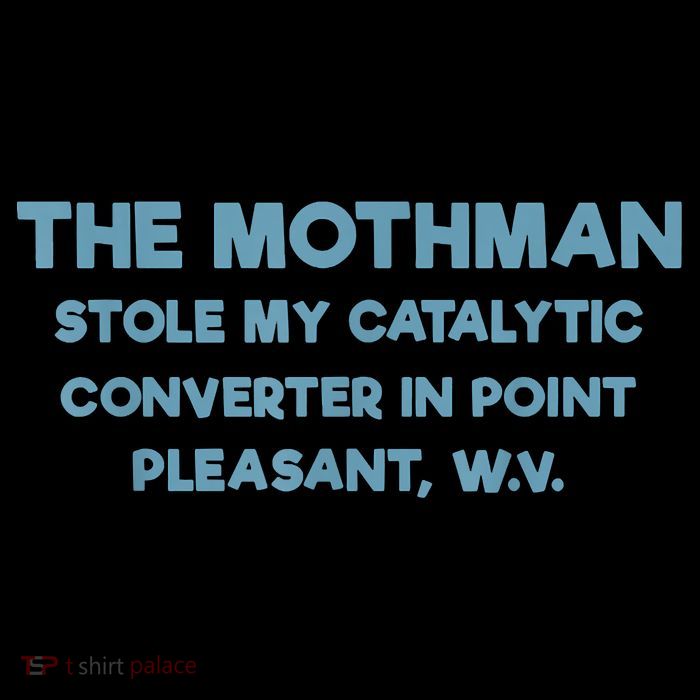 The Mothman Stole My Catalytic Converter In Point Pleasant Flexfit Unipanel Trucker Cap