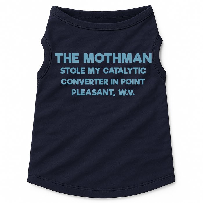 The Mothman Stole My Catalytic Converter In Point Pleasant Doggie Tank
