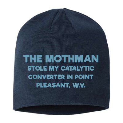 The Mothman Stole My Catalytic Converter In Point Pleasant Sustainable Beanie