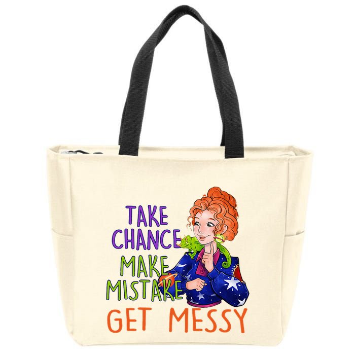 The Magic Schoolbus Back To School Zip Tote Bag