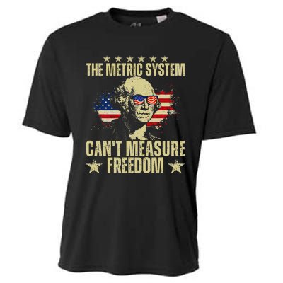 The Metric System CanT Measure Freedom Cooling Performance Crew T-Shirt