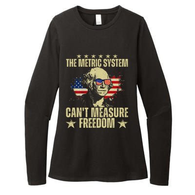 The Metric System CanT Measure Freedom Womens CVC Long Sleeve Shirt