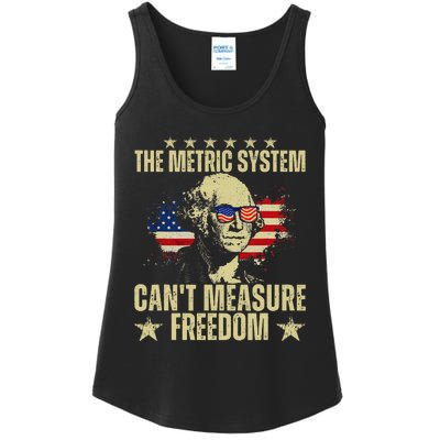 The Metric System CanT Measure Freedom Ladies Essential Tank