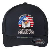 The Metric System CanT Measure Freedom Eagle 4th Of July Flexfit Unipanel Trucker Cap