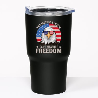 The Metric System CanT Measure Freedom Eagle 4th Of July Tumbler