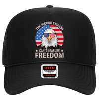 The Metric System CanT Measure Freedom Eagle 4th Of July Trucker Hat