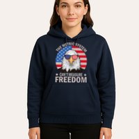The Metric System CanT Measure Freedom Eagle 4th Of July Hoodie