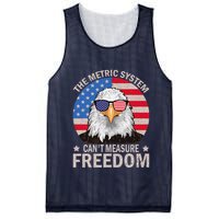 The Metric System CanT Measure Freedom Eagle 4th Of July Mesh Reversible Basketball Jersey Tank