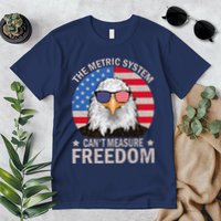 The Metric System CanT Measure Freedom Eagle 4th Of July Premium T-Shirt