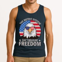The Metric System CanT Measure Freedom Eagle 4th Of July Tank Top