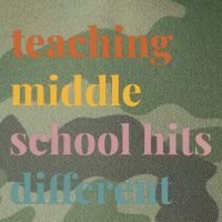 Teaching Middle School Hits Different Legacy Tie Dye Trucker Hat