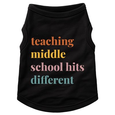 Teaching Middle School Hits Different Doggie Tank