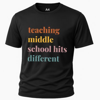 Teaching Middle School Hits Different Performance Shirt