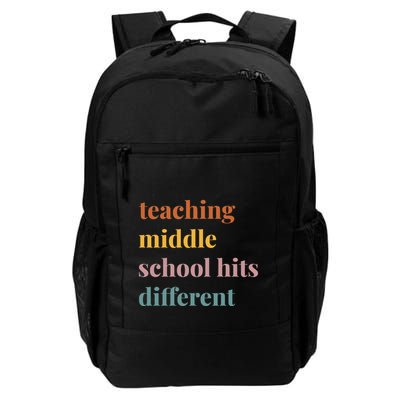 Teaching Middle School Hits Different Backpack
