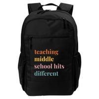 Teaching Middle School Hits Different Backpack