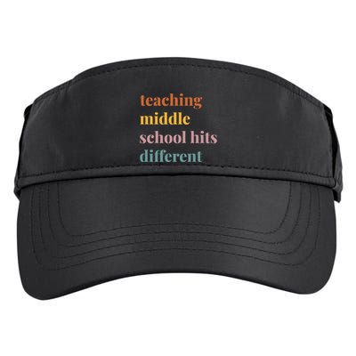 Teaching Middle School Hits Different Adult Drive Performance Visor