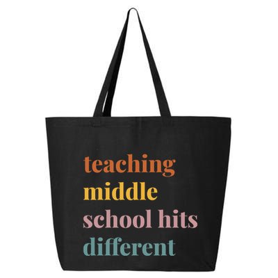 Teaching Middle School Hits Different 25L Jumbo Tote