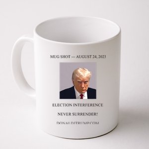 Trump Mug Shot White Coffee Mug