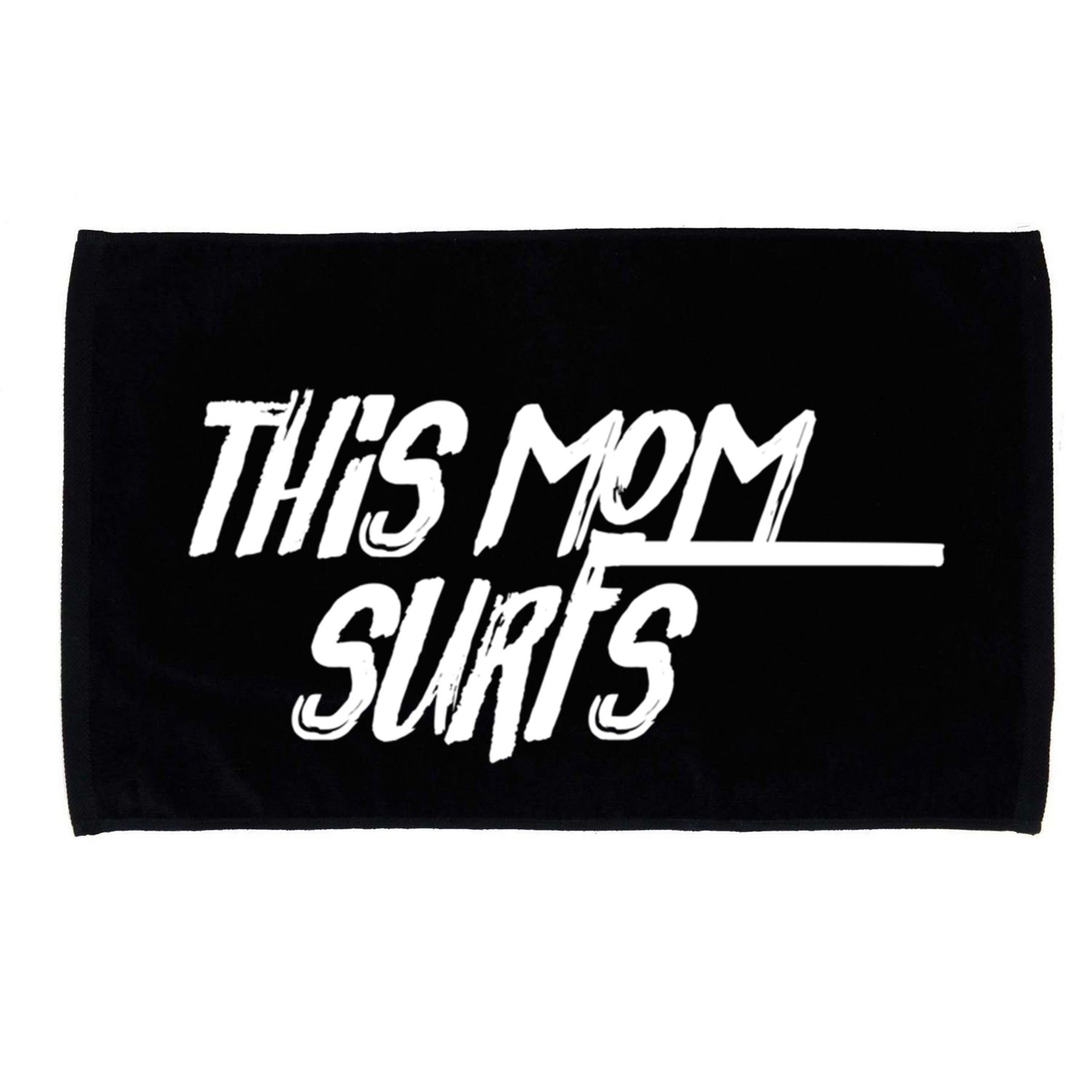This Mom Surfs Female Surfer Surfing Surfer Meaningful Gift Microfiber Hand Towel