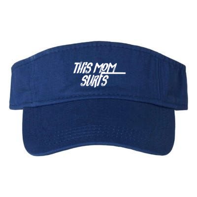 This Mom Surfs Female Surfer Surfing Surfer Meaningful Gift Visor