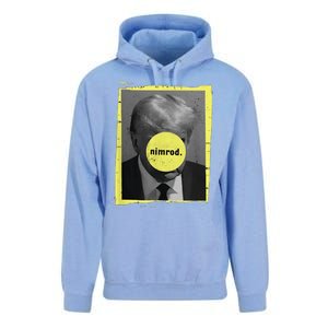 Trump Mug Shot Never Surrender Green Nimrod Trump Day Unisex Surf Hoodie