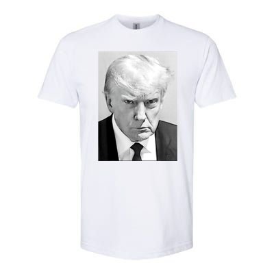 Trump Mug Shot Donald Trump Mug Shot Softstyle CVC T-Shirt