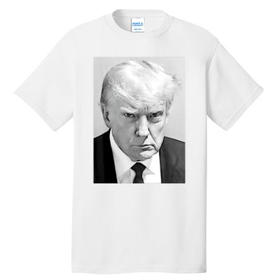 Trump Mug Shot Donald Trump Mug Shot Tall T-Shirt