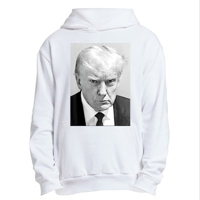 Trump Mug Shot Donald Trump Mug Shot Urban Pullover Hoodie