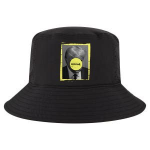 Trump Mug Shot Never Surrender Green Nimrod Trump Day Cool Comfort Performance Bucket Hat