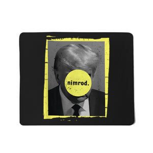 Trump Mug Shot Never Surrender Green Nimrod Trump Day Mousepad