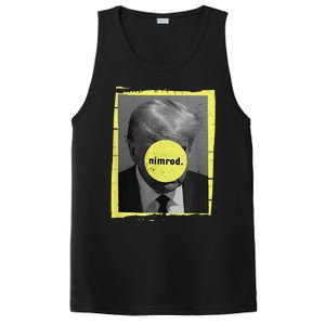 Trump Mug Shot Never Surrender Green Nimrod Trump Day PosiCharge Competitor Tank